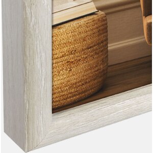 Cornice per foto ZEP MDF Genova bianco 30x40 cm