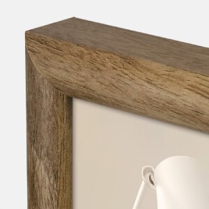 Cornice per foto ZEP MDF Genova marrone 30x45 cm