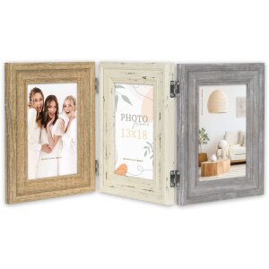 Cornice doppia ZEP Imperia 3 foto 13x18 cm 56x23,5,cm