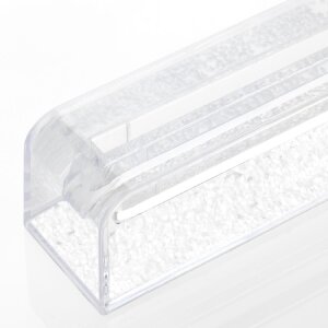ZEP Portafoto glitterato Wynn bianco neve 10x15 cm