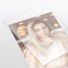 ZEP Portafoto glitterato Wynn bianco neve 10x15 cm