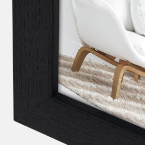 Cornice ZEP Marconi nera 10x15 cm profilo a blocco