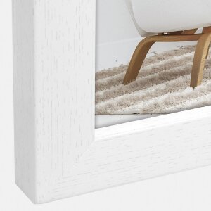 Cornice ZEP Marconi bianca 10x15 cm profilo a blocco