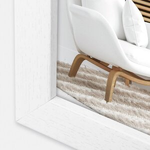 Cornice ZEP Marconi bianca 15x20 cm profilo a blocco