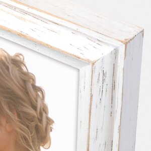 ZEP Cornice in legno Rosel 15x15 cm Bianco