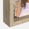 ZEP Basilea doppia cornice legno natura 36x14,5 cm foto 10x15/13x18
