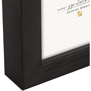 ZEP cornice in legno Certificato nero 21x29,7 cm