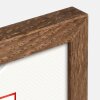 ZEP cornice in legno Certificato marrone 21x29,7 cm