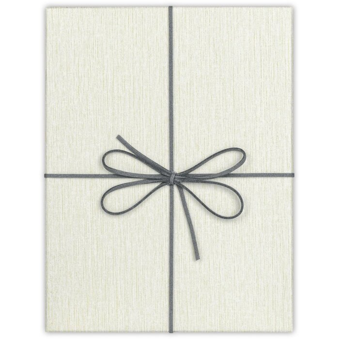 Scatola regalo ZEP Piacenza grigio 25x36x4,5 cm (24x34,5x3,8 cm)
