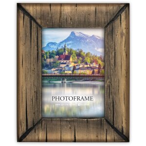 ZEP Portafoto in legno Hallstatt 15x20 cm marrone