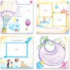 Album per bambini ZEP BABY BOOK assortito 25x25 cm 60 pagine bianche