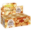 ZEP sfera glitter Globe Galaxy foto 6,5x6,2 cm oro