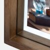 Portafoto in legno ZEP Vittel marrone 13x18 cm e 15x20 cm vetro float