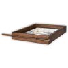 Portafoto in legno ZEP Vittel marrone 13x18 cm e 15x20 cm vetro float