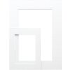 Deknudt SP109 Passepartout extra bianco 15x23 cm