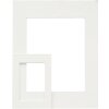 Deknudt SP110 passe-partout bianco sporco ritagliato 15x23 cm