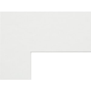 Deknudt SP111 passe-partout bianco 15x23 cm