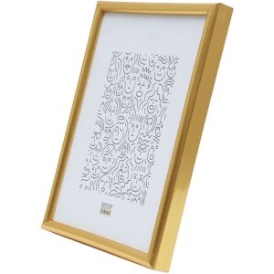 Deknudt S011A4 Cornice per quadri in oro semplice 29,7x42 cm Plastica