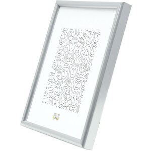 Deknudt S011D1 cornice argento 29,7x42 cm plastica
