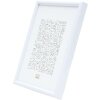 Deknudt S011S1 cornice per quadri bianca tinta unita 29,7x42 cm plastica