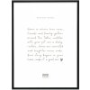 Cornice Deknudt S027K2 29,7x42 cm nero alluminio vetro chiaro