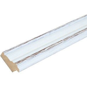Deknudt S221H3 Cornice per quadri Bianco Marrone Accent 29,7x42cm Legno