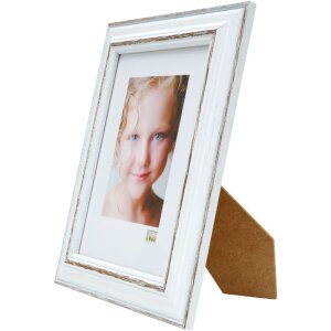Deknudt S221H3 Cornice per quadri Bianco Marrone Accent 29,7x42cm Legno