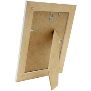 Deknudt S221H3 Cornice per quadri Bianco Marrone Accent 29,7x42cm Legno