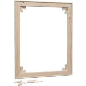 Deknudt S335 Telaio per barelle in legno naturale 60x80 cm