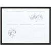 Deknudt S41JL2 Cornice da galleria nera per 5 immagini 10x15cm Legno
