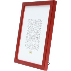 Deknudt S41JL4 Cornice di legno rossa 29,7x42 cm - Design elegante per le vostre foto