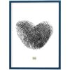 Deknudt S41JL6 Cornice di legno blu 29,7x42 cm - Elegante cornice per foto