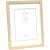 Cornice Deknudt S43AH1 in legno naturale 18x24 cm con passe-partout 13x18 cm