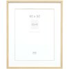 Cornice Deknudt S43AH1 in legno naturale 40x50 cm con passe-partout 30x40 cm