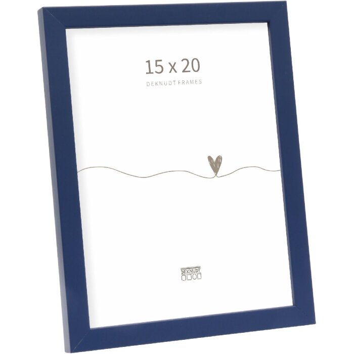 Deknudt S43AM6 Cornice blu normale 15x20 cm Legno