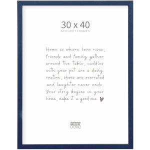 Cornice per foto Deknudt S43AM6 in legno Blu 30x40cm