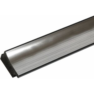 Deknudt S45ND1 Cornice argento e nera 21x29,7 cm in plastica