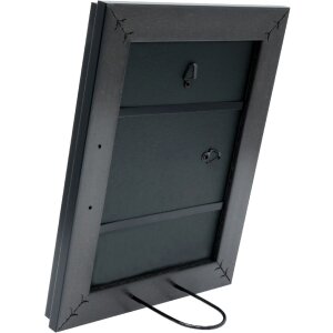 Deknudt S45ND1 Cornice argento e nera 21x29,7 cm in plastica