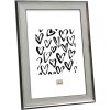 Deknudt S45ND1 Cornice argento e nera 21x29,7 cm in plastica