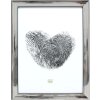 Deknudt S45ND1 Cornice argento e nera 21x29,7 cm in plastica