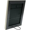 Deknudt S45ND2 cornice argento opaco e nero 21x29,7 cm plastica