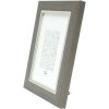 Cornice Deknudt S45VF3 grigio chiaro/bordo argento 29,7x42cm plastica