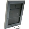 Cornice Deknudt S45VF3 grigio chiaro/bordo argento 29,7x42cm plastica