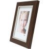 Deknudt S45VH3 Cornice marrone bordo argento 29,7x42 cm Plastica