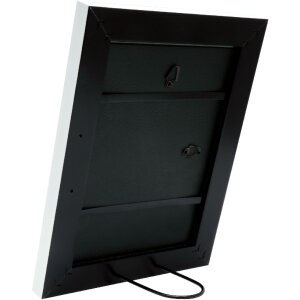 Cornice Deknudt S45VK1 bianco/argento bordo interno 29,7x42 cm plastica