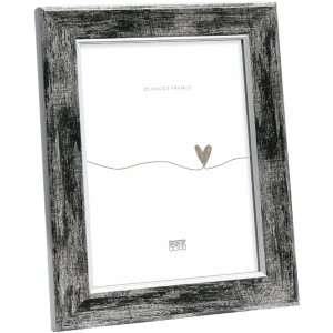 Deknudt S45YE2 Cornice di legno nero argento 20x28 cm