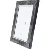 Deknudt S45YE2 Cornice di legno nera con bordo argentato 40x50 cm