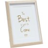 Deknudt S46WG3 cornice natura/bordo bianco passe-partout 15x20 cm