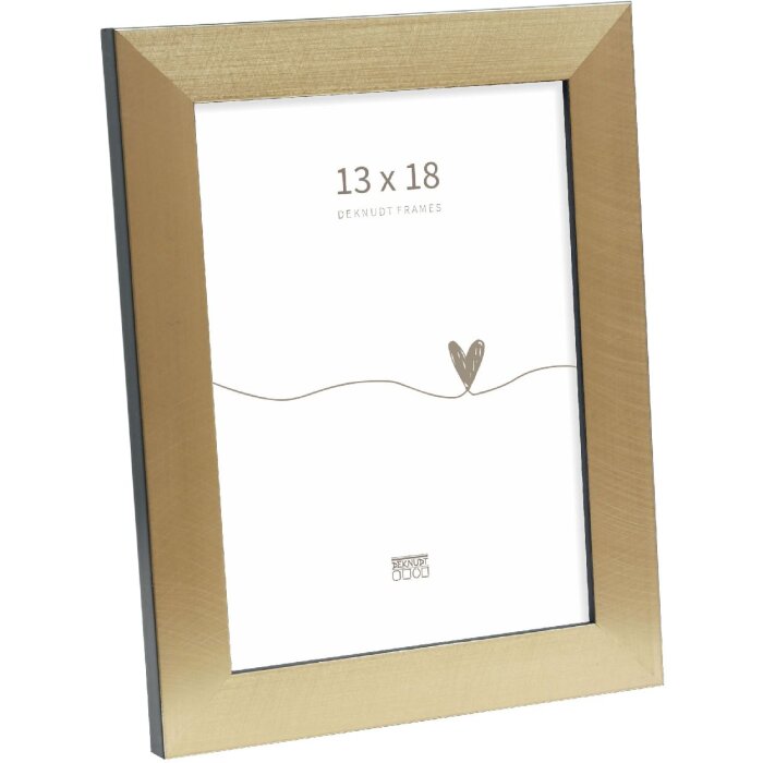 Deknudt S47BB2 cornice oro/nero 13x18 cm plastica