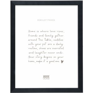Deknudt S47BK2 Cornice nera 18x24 cm Plastica